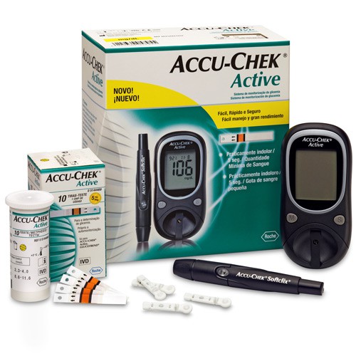 Máy đo đường huyết Accu Chek Active