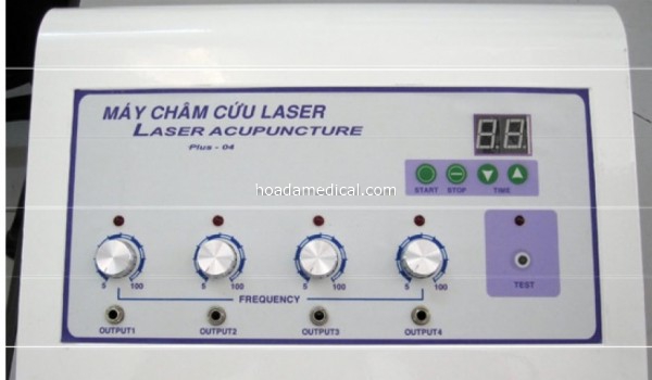 Máy châm cứu Laser 4 đầu