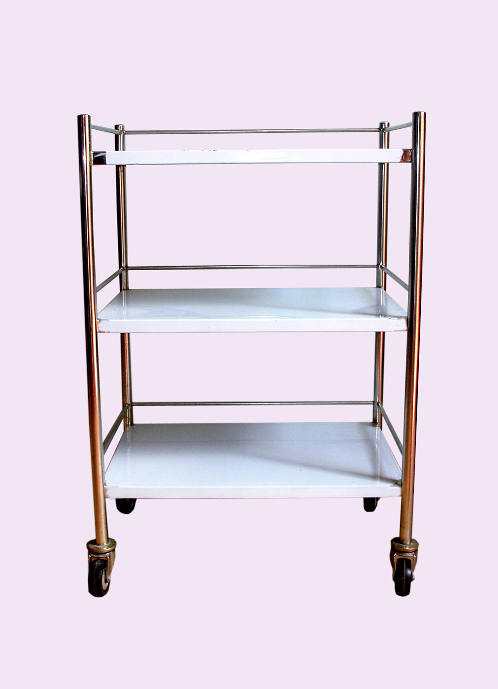 Xe đẩy 3 tầng không hộc 40x60cm