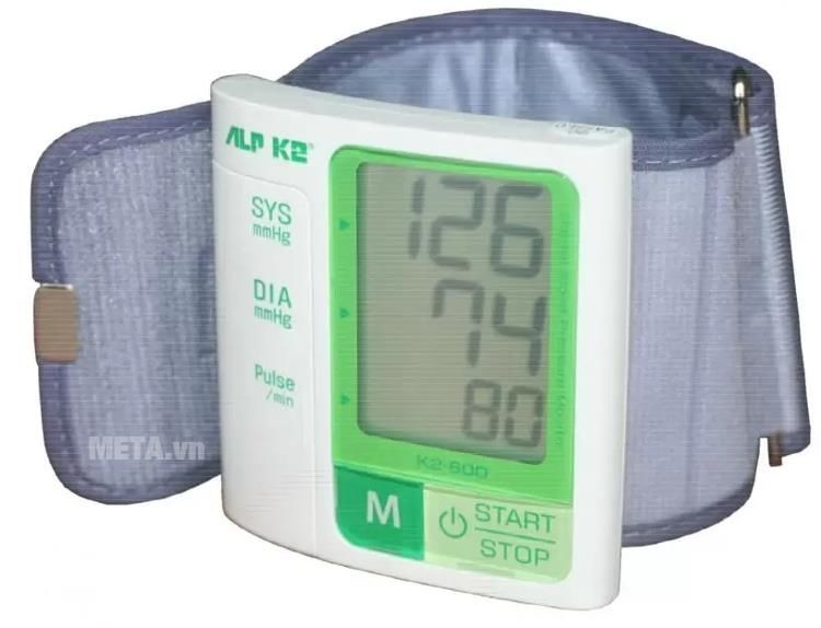 Máy đo huyết áp cổ tay cao cấp ALPK2 K2-600