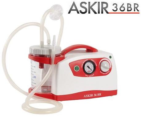 Máy hút dịch trên xe cứu thương Askir 36 BR